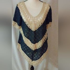 🌞🌞🌞Umgee Crochet top size Small EUC